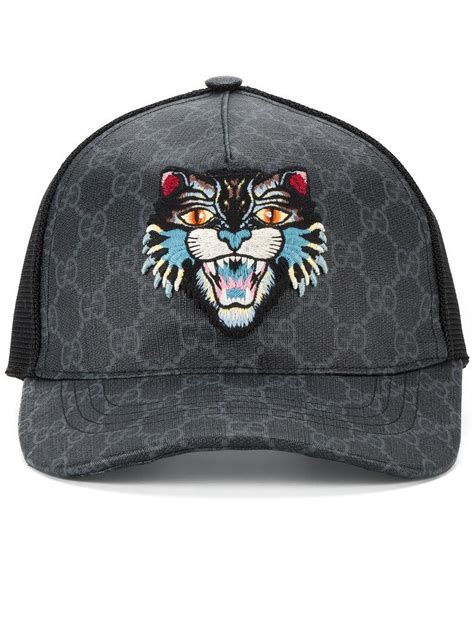 gucci black cat hat